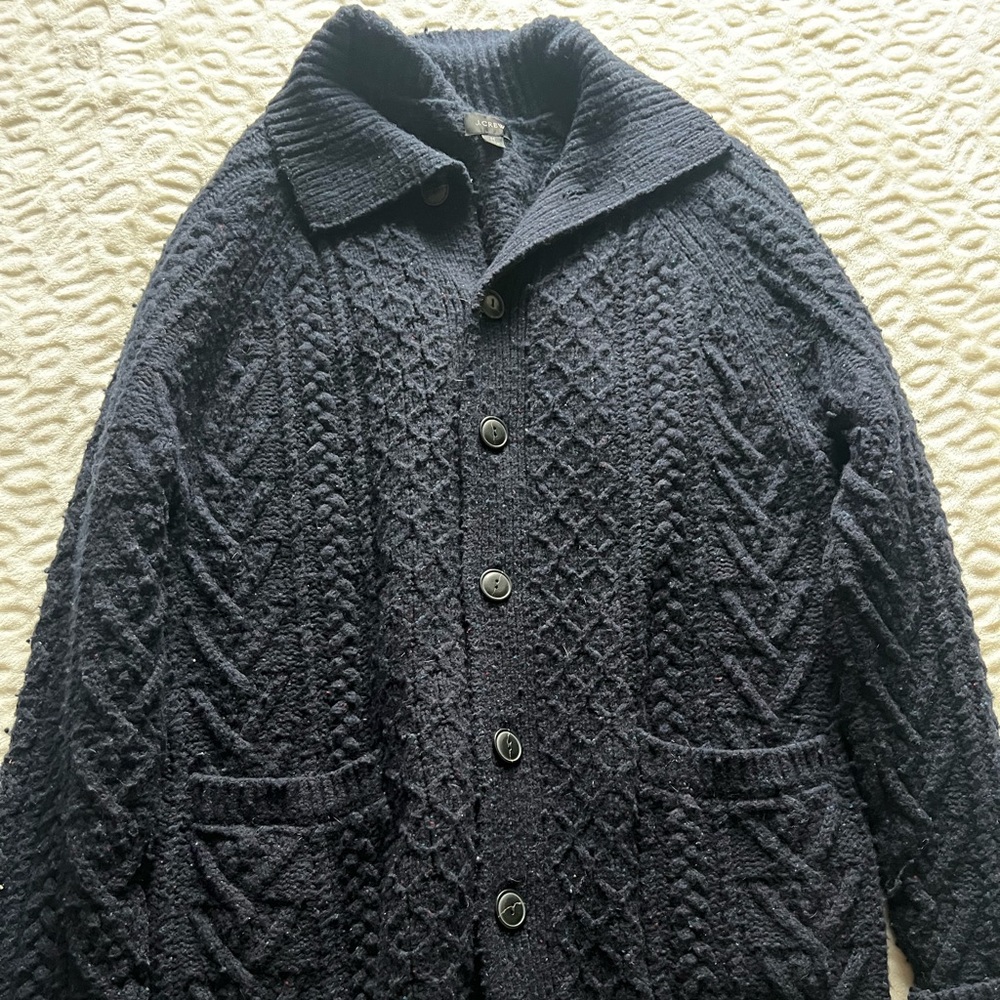 J.Crew men’s sweater navy blue